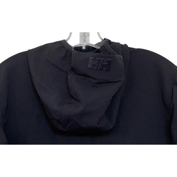 Helly Hansen Mens Cascade Shield Jacket Size Medium Black Hooded $165 - Picture 4 of 8